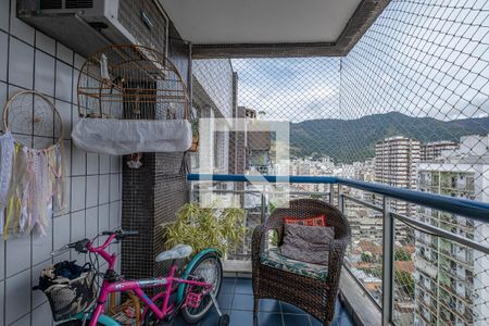 Sala Varanda de apartamento à venda com 3 quartos, 148m² em Maracanã, Rio de Janeiro