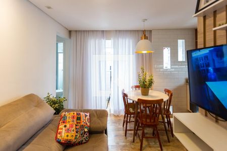 Sala de apartamento para alugar com 2 quartos, 49m² em Pestana, Osasco