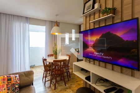 Sala de apartamento para alugar com 2 quartos, 49m² em Pestana, Osasco
