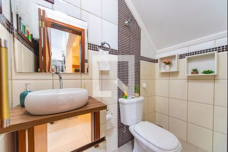 Lavabo de casa à venda com 3 quartos, 231m² em Parque João Ramalho, Santo André