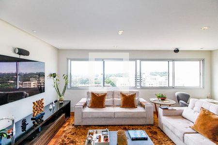 Sala de Estar de apartamento à venda com 3 quartos, 154m² em Santo Amaro, São Paulo