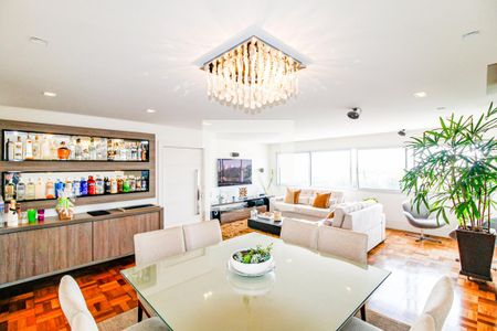 Sala de Jantar de apartamento à venda com 3 quartos, 154m² em Santo Amaro, São Paulo