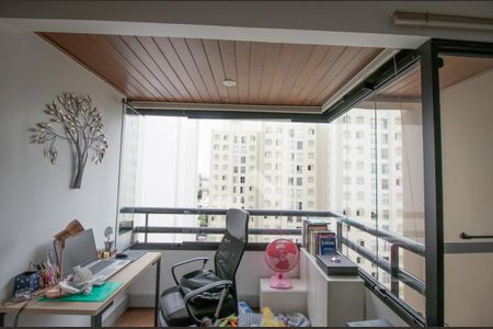 Varanda da Sala de apartamento para alugar com 3 quartos, 186m² em Vila Clementino, São Paulo