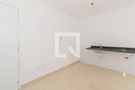 Sala e Cozinha de apartamento à venda com 1 quarto, 31m² em Vila Gustavo, São Paulo