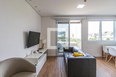 Sala de apartamento para alugar com 2 quartos, 60m² em Tamboré, Santana de Parnaíba