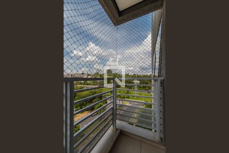 Varanda da Sala de apartamento para alugar com 2 quartos, 60m² em Tamboré, Santana de Parnaíba