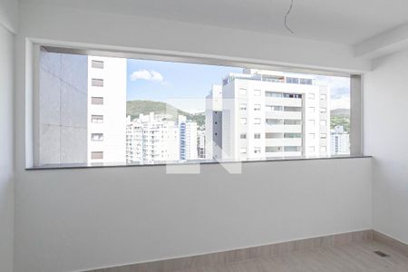 Varanda da sala de apartamento para alugar com 3 quartos, 104m² em Buritis, Belo Horizonte