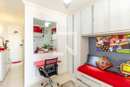 Sala de apartamento para alugar com 1 quarto, 37m² em República, São Paulo