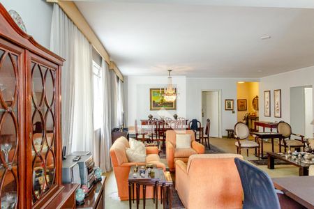 Sala de apartamento à venda com 3 quartos, 256m² em Bela Vista, São Paulo