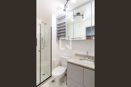 Studio à venda com 25m², 1 quarto e sem vaga Studio à venda com 25m², 1 quarto e sem vagaBanheiro