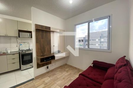 Sala de apartamento para alugar com 2 quartos, 42m² em Parque Reboucas, São Paulo