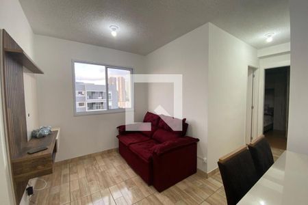 Sala de apartamento para alugar com 2 quartos, 42m² em Parque Reboucas, São Paulo