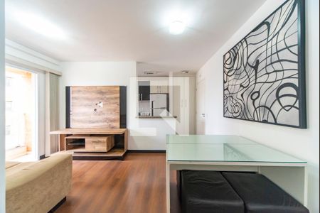 Sala de apartamento para alugar com 2 quartos, 50m² em Vila América, Santo André