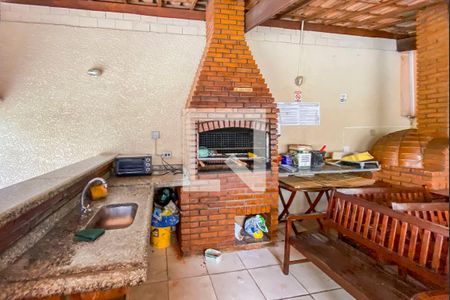 Área comum - Churrasqueira de apartamento para alugar com 2 quartos, 50m² em Vila América, Santo André