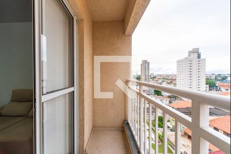 Varanda da Sala de apartamento para alugar com 2 quartos, 50m² em Vila América, Santo André