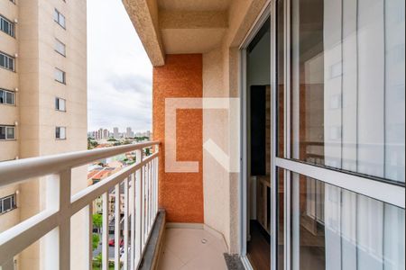 Varanda da Sala de apartamento para alugar com 2 quartos, 50m² em Vila América, Santo André
