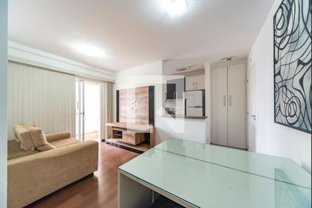 Sala de apartamento para alugar com 2 quartos, 50m² em Vila América, Santo André