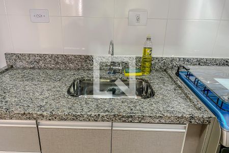 Apartamento à venda com 36m², 2 quartos e sem vaga Apartamento à venda com 36m², 2 quartos e sem vagaDetalhe Cozinha e Lavanderia