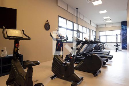 Studio para alugar com 26m², 1 quarto e sem vaga Studio para alugar com 26m², 1 quarto e sem vagaÁrea comum - Academia