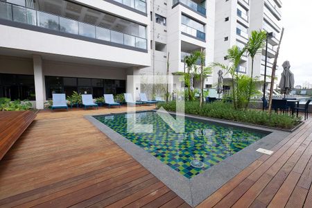 Studio à venda com 25m², 1 quarto e sem vagaPiscina