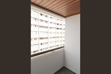 Varanda da Sala de apartamento à venda com 1 quarto, 30m² em Bela Vista, São Paulo