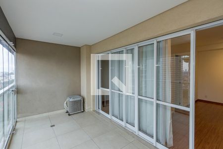 Varanda da Sala de apartamento à venda com 1 quarto, 51m² em Vila Gertrudes, São Paulo