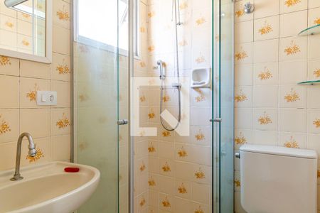 Banheiro de kitnet/studio à venda com 1 quarto, 30m² em Bela Vista, São Paulo