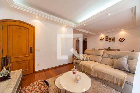 Sala de apartamento à venda com 4 quartos, 143m² em Vila Bastos, Santo André