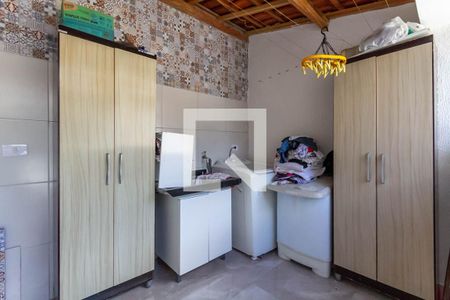 Área de serviço de casa para alugar com 2 quartos, 110m² em Nova Petrópolis, São Bernardo do Campo