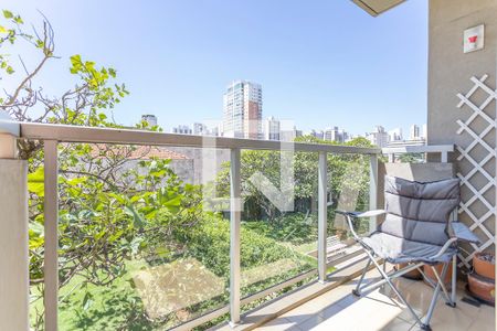 Varanda Sala de apartamento à venda com 3 quartos, 105m² em Perdizes, São Paulo