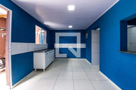 Sala/Cozinha de casa para alugar com 1 quarto, 50m² em Chácara Mafalda, São Paulo