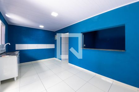 Sala/Cozinha de casa para alugar com 1 quarto, 50m² em Chácara Mafalda, São Paulo