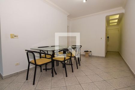 Sala de apartamento para alugar com 3 quartos, 100m² em Loteamento João Batista Julião, Guarujá