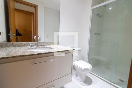 Banheiro  de apartamento para alugar com 1 quarto, 50m² em Jardim, Santo André
