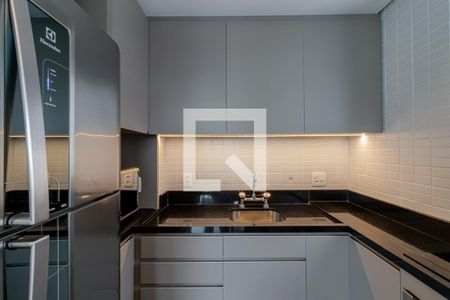 Cozinha  de apartamento para alugar com 1 quarto, 75m² em Vila Clementino, São Paulo