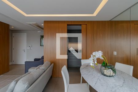 Sala  de apartamento para alugar com 1 quarto, 75m² em Vila Clementino, São Paulo