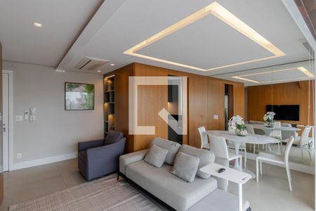 Sala  de apartamento para alugar com 1 quarto, 75m² em Vila Clementino, São Paulo