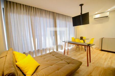 Sala de apartamento para alugar com 1 quarto, 25m² em Santana, São Paulo