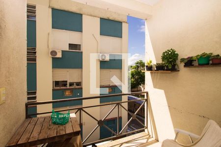 Varanda da Sala de apartamento à venda com 3 quartos, 103m² em Santo Antônio, Porto Alegre