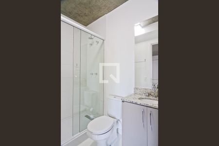 Studio para alugar com 33m², 1 quarto e sem vaga Studio para alugar com 33m², 1 quarto e sem vagaBanheiro