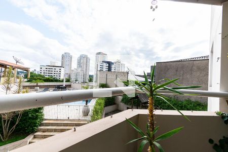 Varanda da Sala de apartamento para alugar com 2 quartos, 55m² em Vila Alexandria, São Paulo