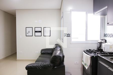 Sala de apartamento para alugar com 2 quartos, 98m² em Vila Gilda, Santo André