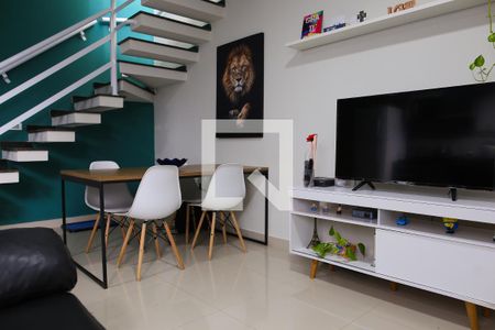 Sala de apartamento para alugar com 2 quartos, 98m² em Vila Gilda, Santo André