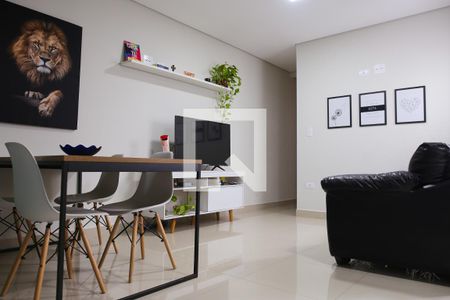 Sala de apartamento à venda com 2 quartos, 98m² em Vila Gilda, Santo André