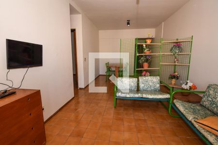 Sala de apartamento para alugar com 2 quartos, 100m² em Jardim Praiano, Guarujá