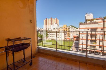 Varanda da Sala de apartamento para alugar com 2 quartos, 100m² em Jardim Praiano, Guarujá