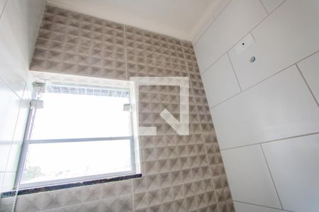 Banheiro de kitnet/studio para alugar com 1 quarto, 40m² em Jardim Bom Pastor, Santo André