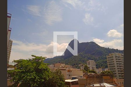 Vista da sala de apartamento para alugar com 1 quarto, 59m² em Botafogo, Rio de Janeiro
