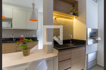 Studio para alugar com 43m², 1 quarto e 1 vaga Studio para alugar com 43m², 1 quarto e 1 vagaVaranda gourmet