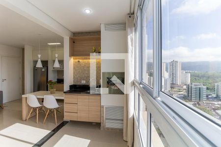 Studio para alugar com 43m², 1 quarto e 1 vaga Studio para alugar com 43m², 1 quarto e 1 vagaVaranda gourmet